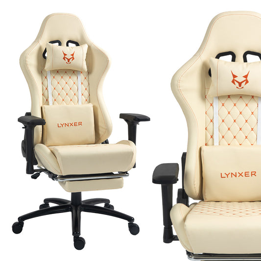 Gaming Stuhl | Lynxer Prestige | Farbe: Beige